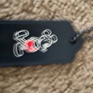 Coach Mickey Mouse Hangtag